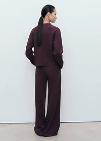 Jogger pants with elastic waist