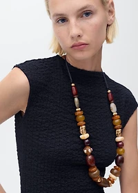 Textured cotton top