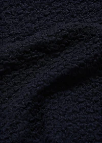 Textured cotton top