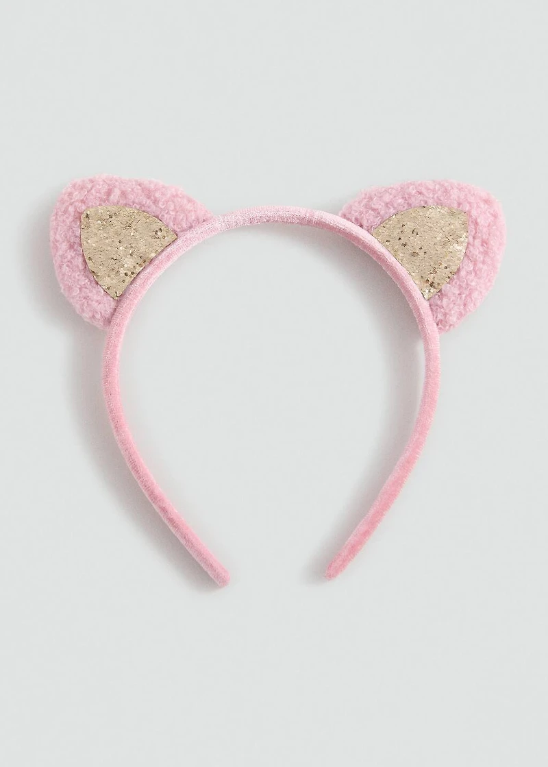 Kitten ear hairband