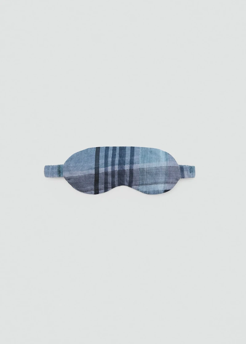 Printed sleep mask