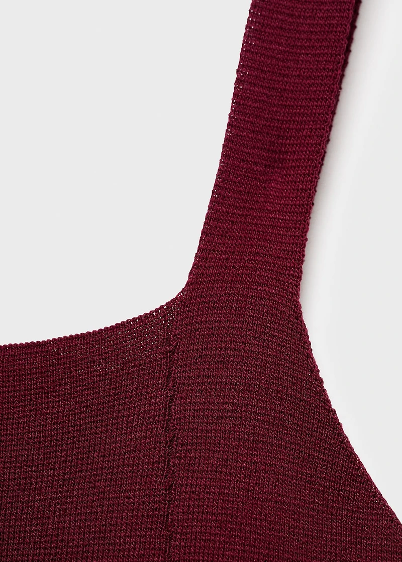 A-line knitted top