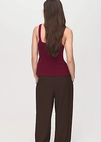 A-line knitted top