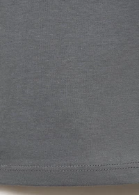 Embroidered cotton T-shirt
