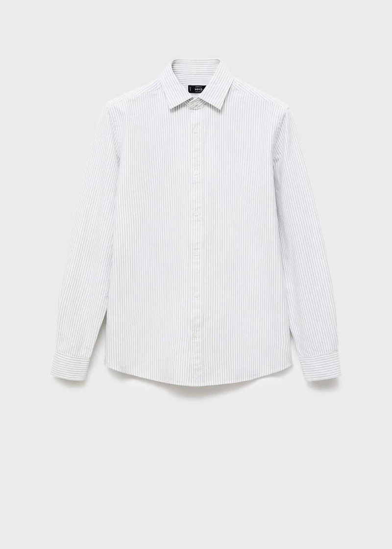 100% cotton kodak striped shirt