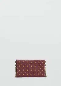 Studded shoulder bag