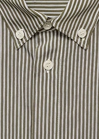 Regular fit striped print shirt