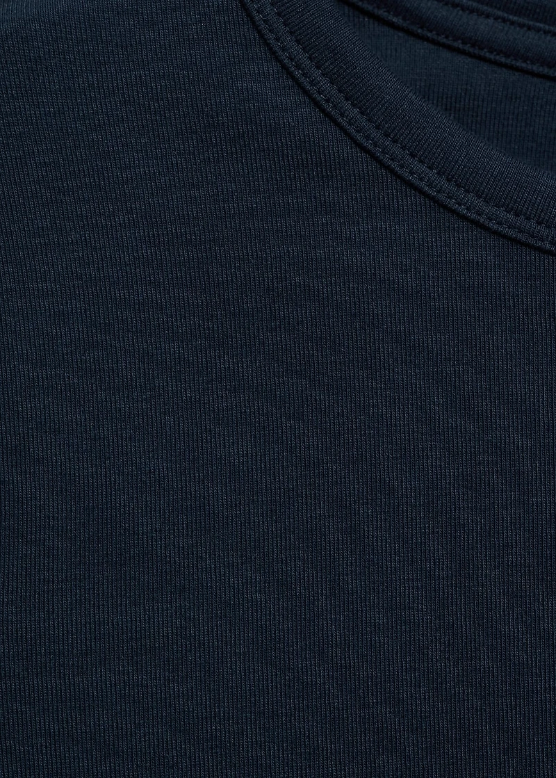 Essential cotton-blend T-shirt