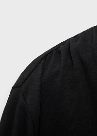 Asymmetric cotton T-shirt