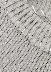 Star knitted sweater