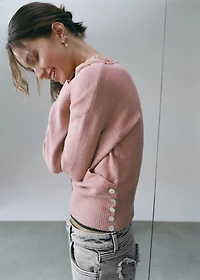 Double-breasted cardigan