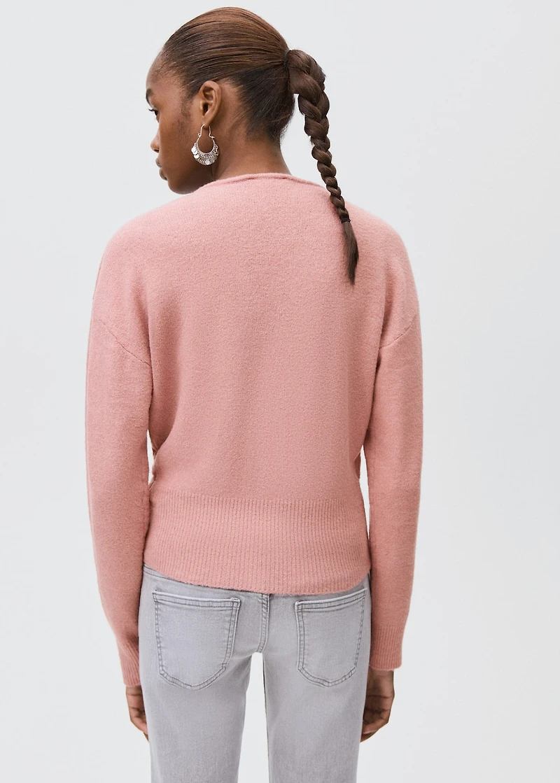 Double-breasted cardigan