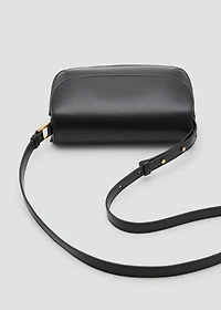 Crossbody bag with flap