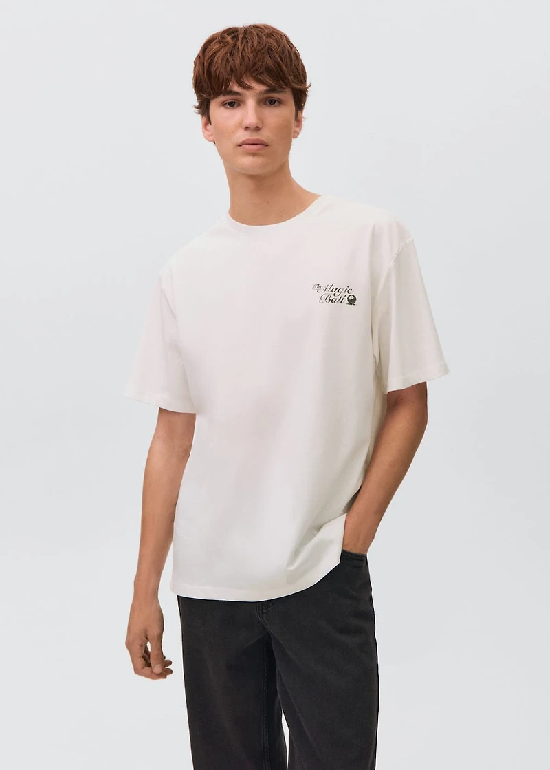 Oversized cotton t-shirt