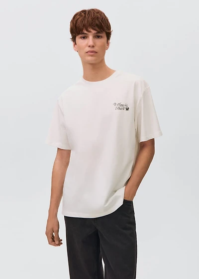 Oversized cotton t-shirt