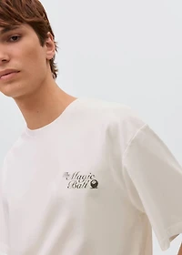 Oversized cotton t-shirt