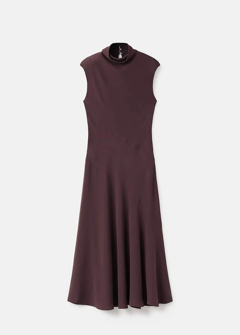Long turtleneck dress