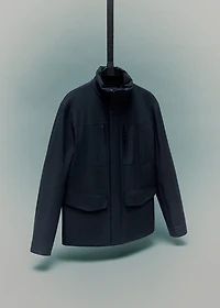 Waterproof jacket with Thermolite® padding