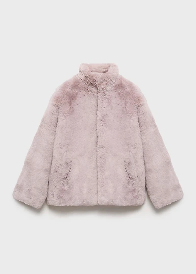 Fur-effect coat