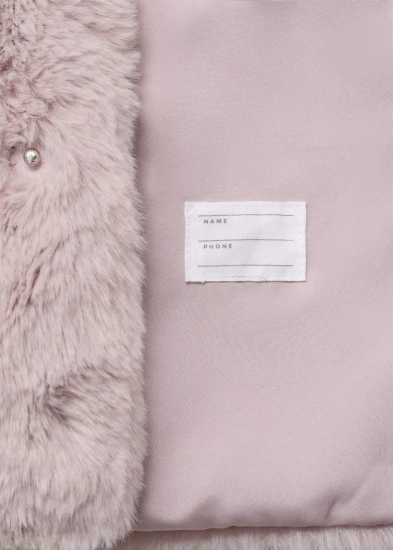 Fur-effect coat