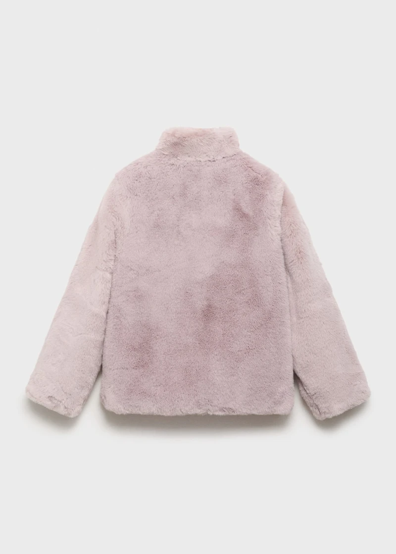 Fur-effect coat