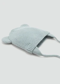 Ears knitted beanie