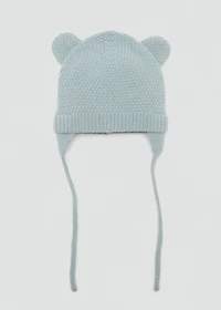 Ears knitted beanie