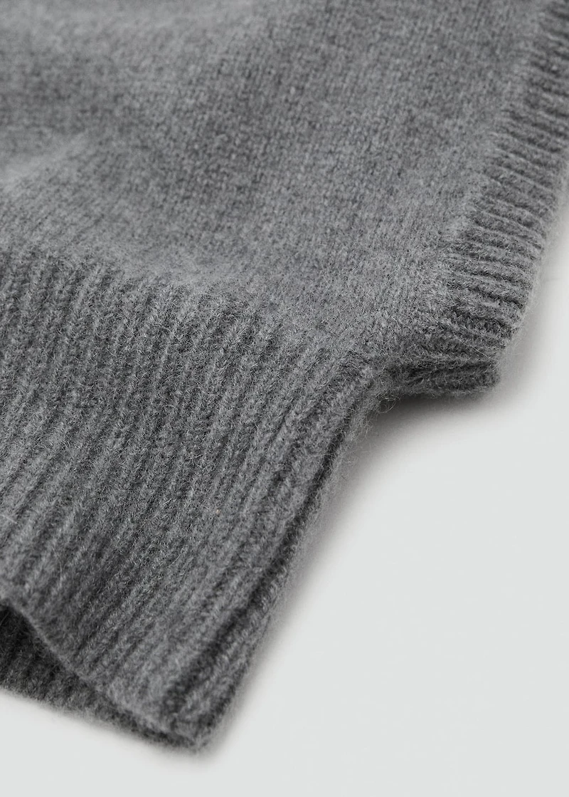 Cashmere wool blend balaclava