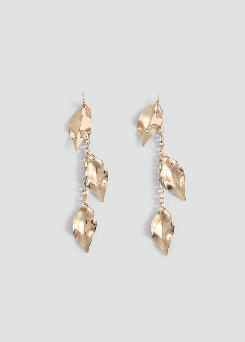 Leaves pendant earrings