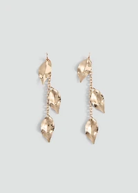 Leaves pendant earrings