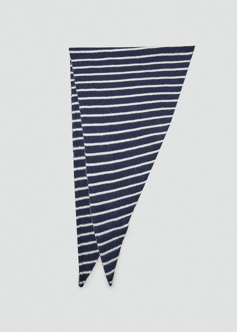 Striped scarf