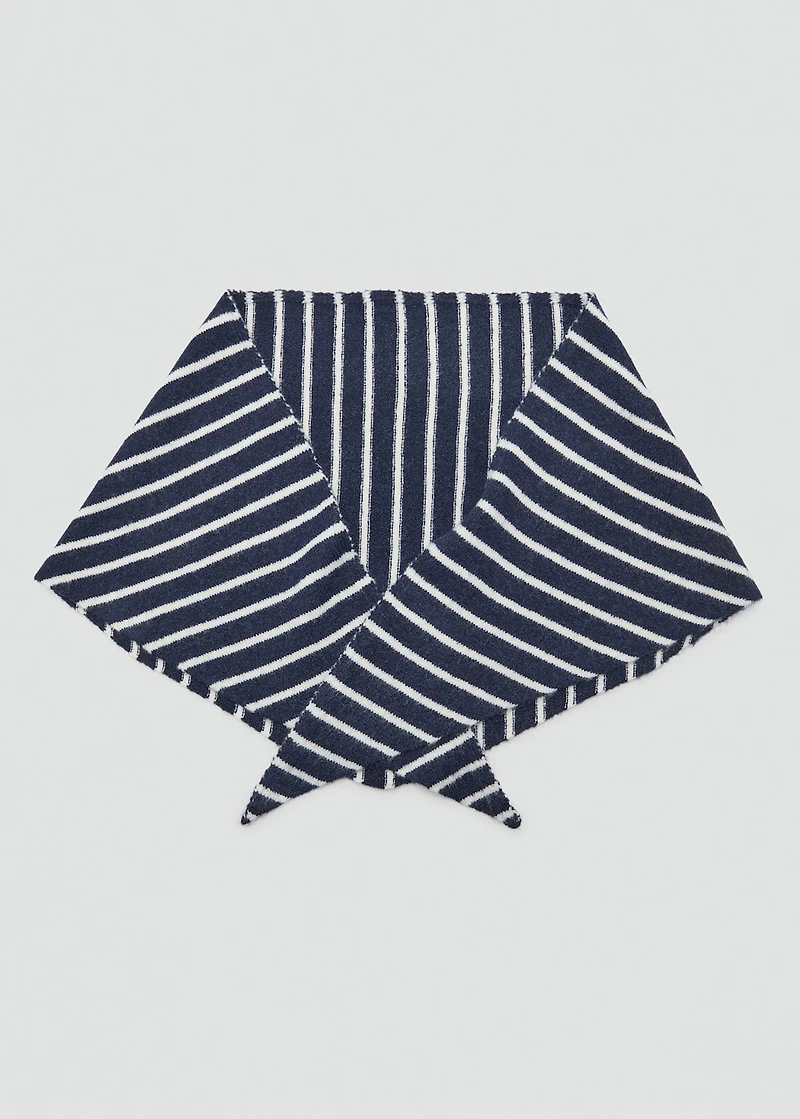 Striped scarf