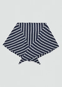 Striped scarf