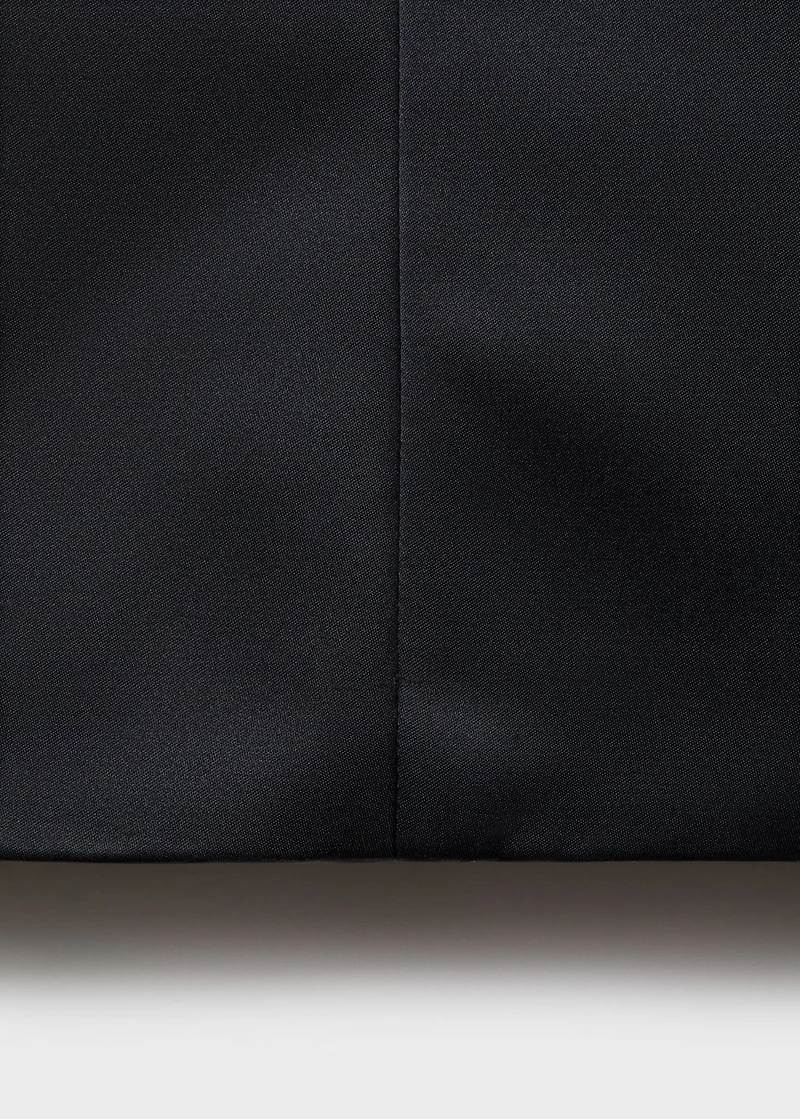 Short satin dress