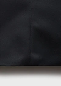 Short satin dress