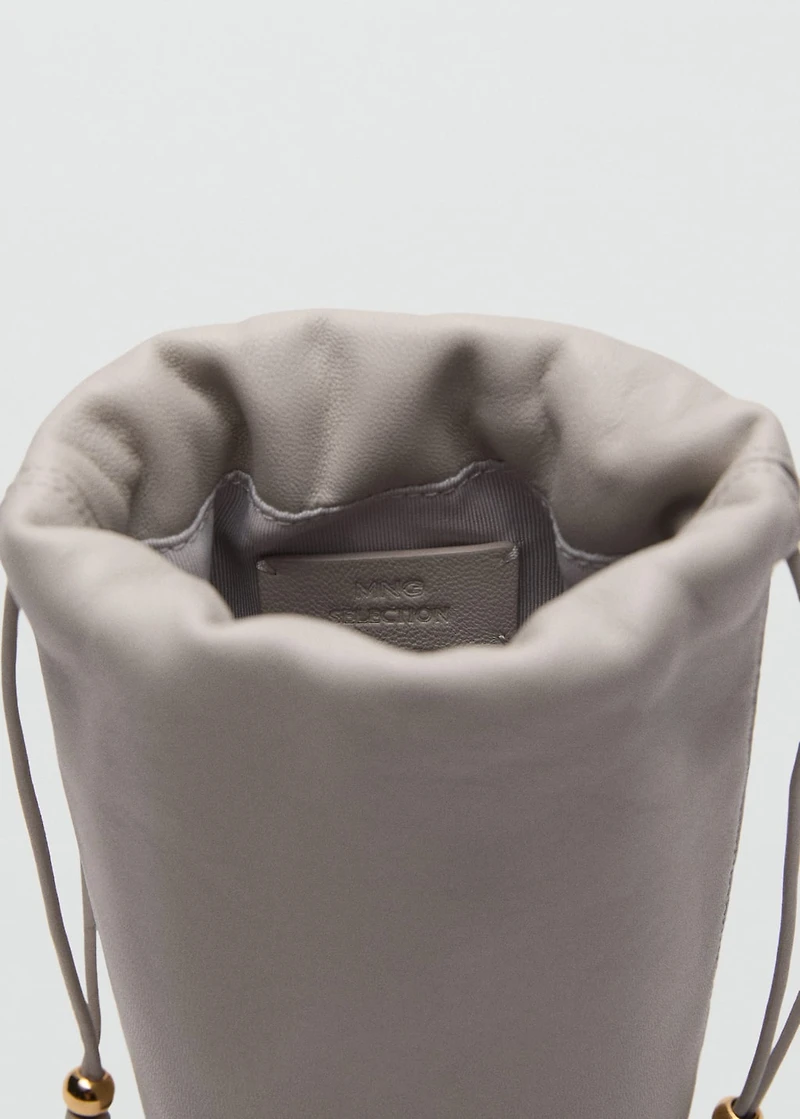 Leather handbag