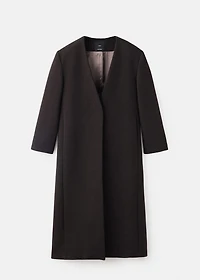 Wool overcoat