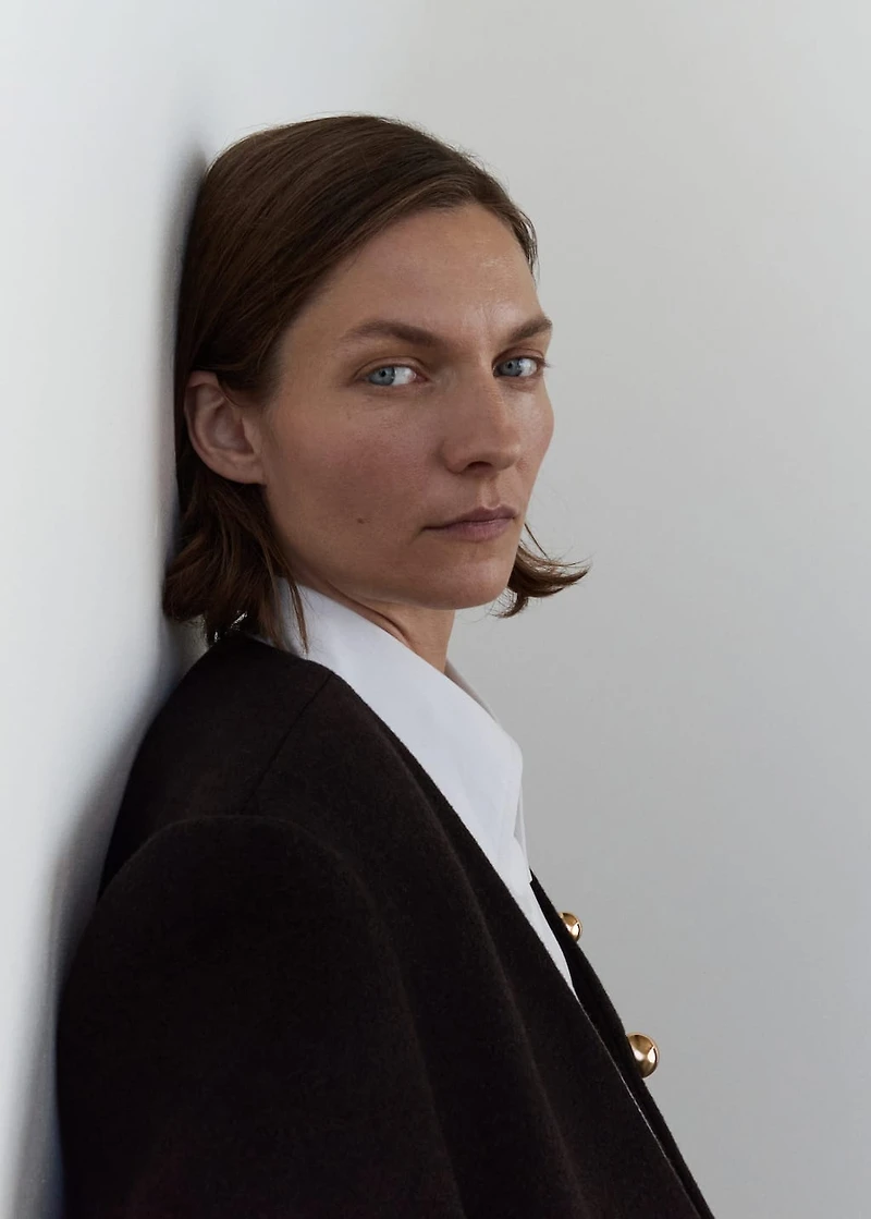 Wool overcoat
