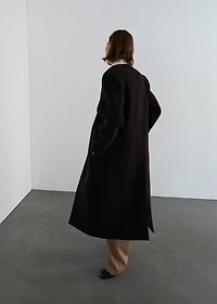 Wool overcoat