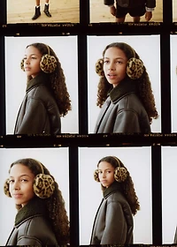Fur-effect earmuffs