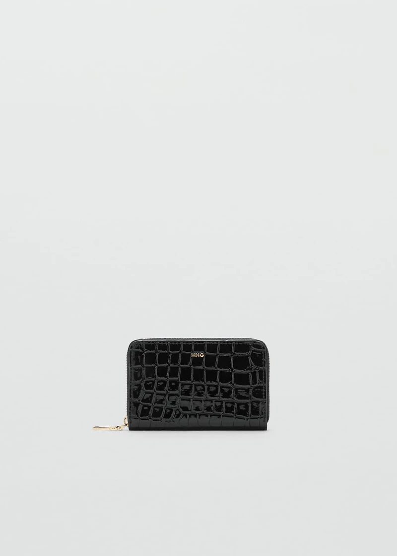 Medium croc wallet