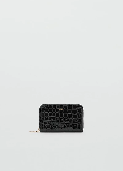 Medium croc wallet