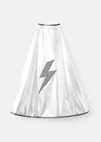 Cape and lightning mask