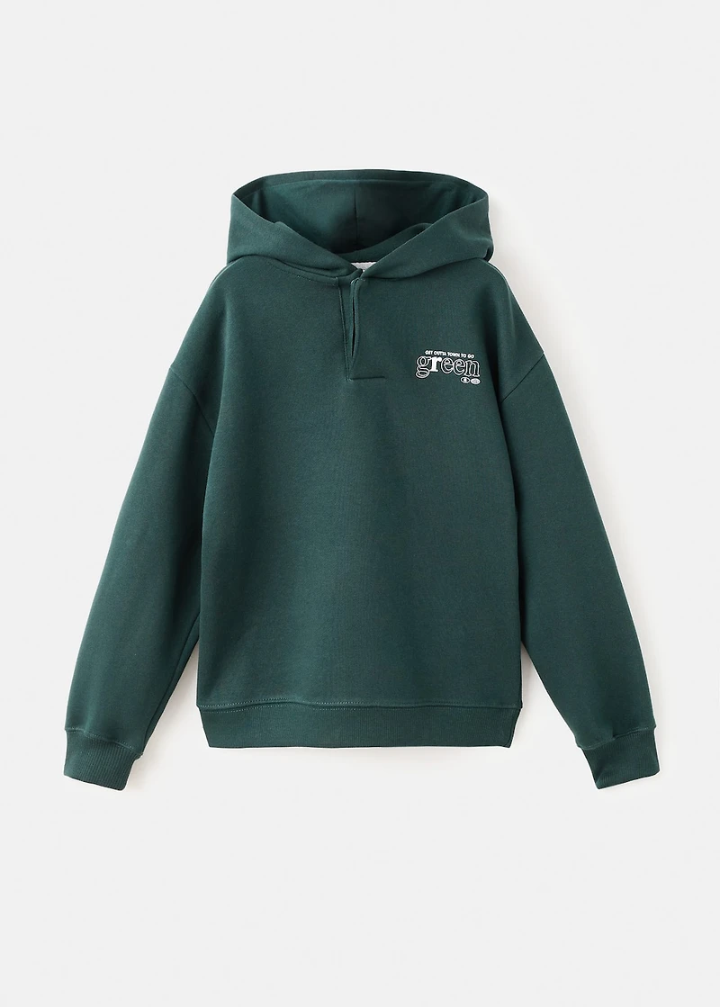 Printed hoodie