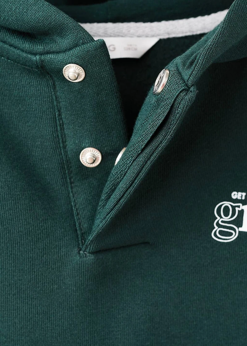 Printed hoodie
