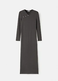 Long wrap dress