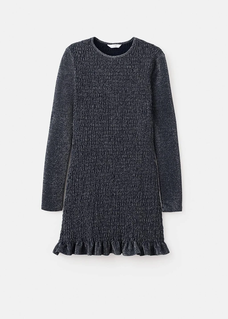 Ruched fitted dress