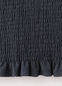 Ruched fitted dress