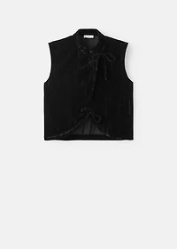 Velvet vest