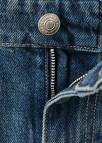 Mid-rise balloon jeans